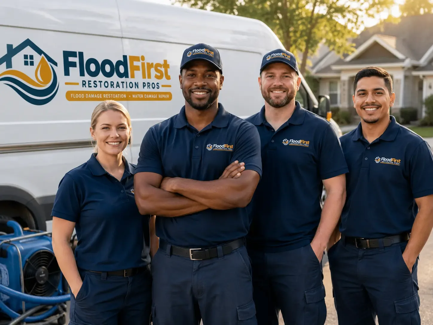 Flood Damage Restoration company in Coulters, PA